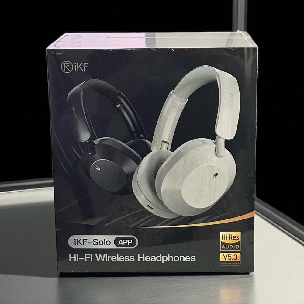 iKF Solo Hi-Fi Wireless Headphones V5.3 white